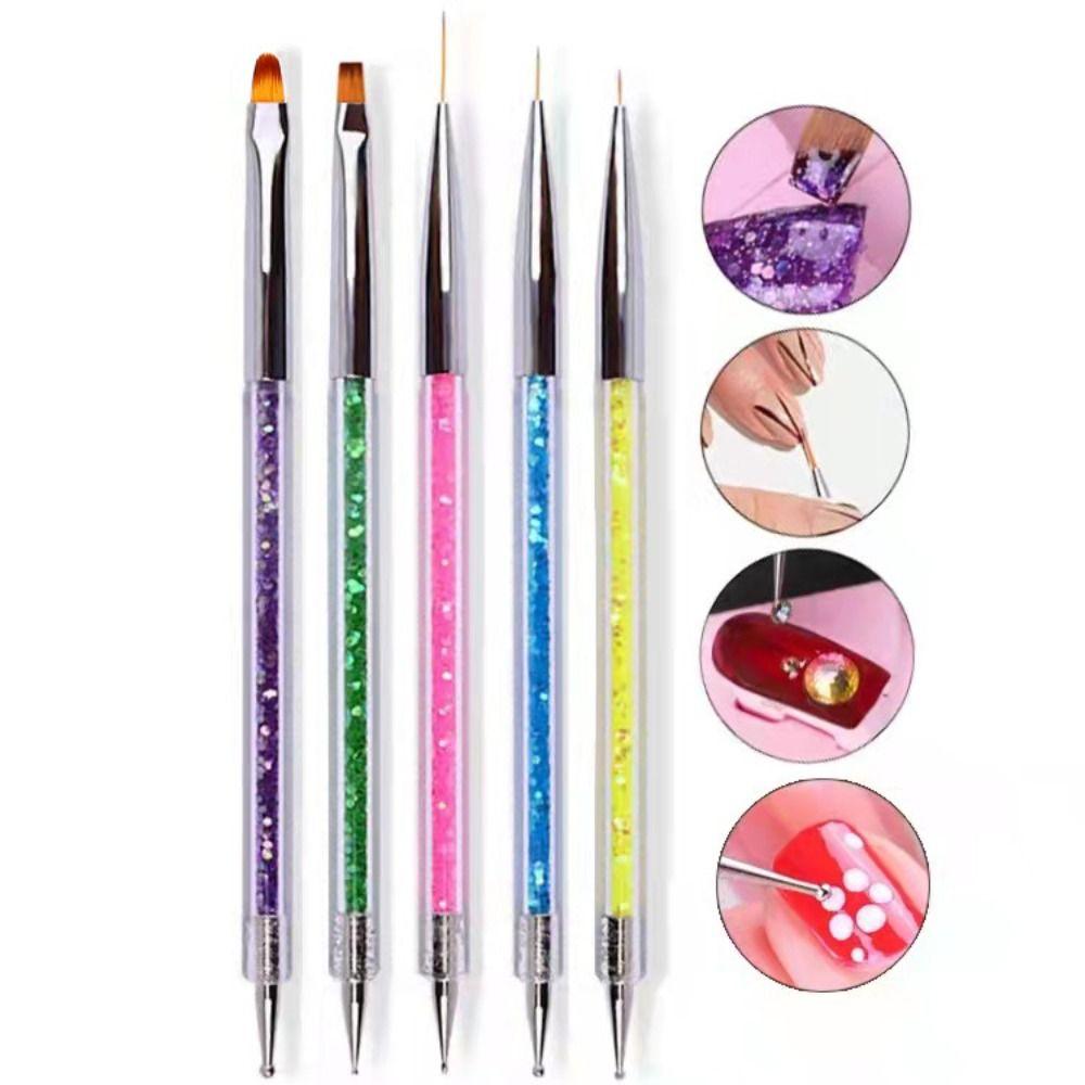 Tool Crystal Acrylic Nail Art Dotting Pen Drawing Liner Brush Flower Brush Rhinestone Painting
Tool Crystal Acrylic Nail Art Dotting Pen Drawing Liner Brush Flower Brush Rhinestone Painting