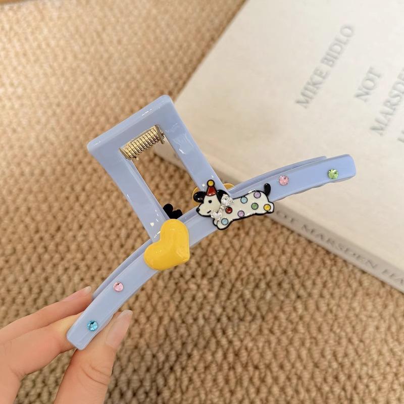 Cute Cartoon Puppy Shark Claw Hair Clip - Large Size Updo Hairpin for Net Celebrities синій
Cute Cartoon Puppy Shark Claw Hair Clip - Large Size Updo Hairpin for Net Celebrities синій