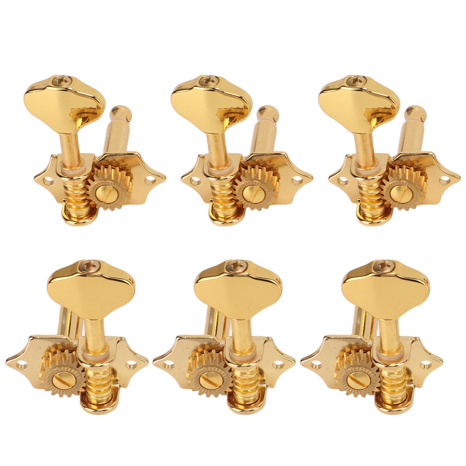 Guitar Tuning Key 3 Left 3 Right 1:18 Gear Ratio Stable Durable Easy Install Musical Instrument PartsGold золотой
Guitar Tuning Key 3 Left 3 Right 1:18 Gear Ratio Stable Durable Easy Install Musical Instrument PartsGold золотой