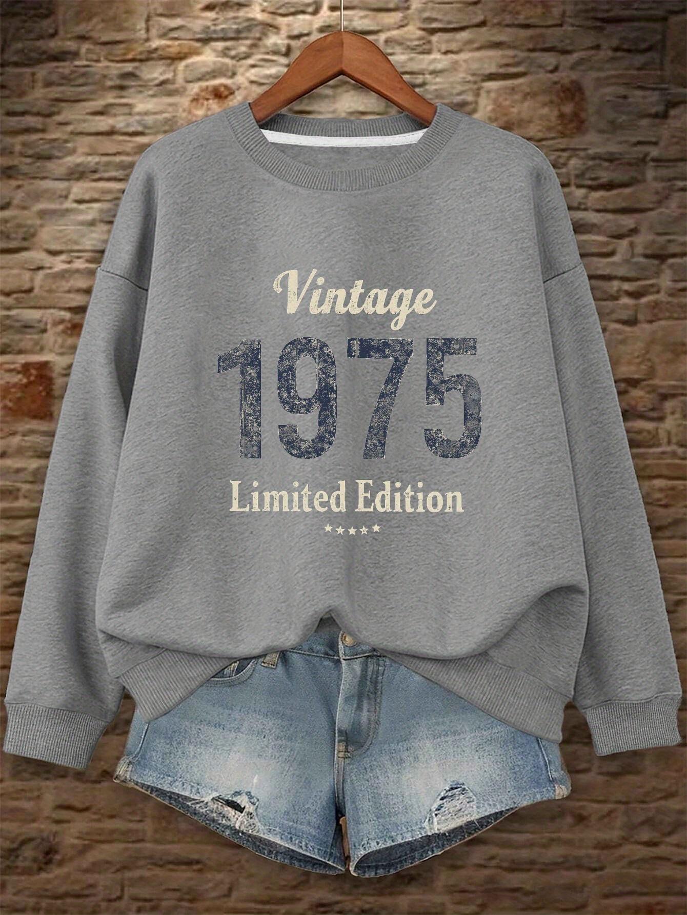 Винтажные женские свитшоты ограниченной серии 1975 года XXL темно-серого
Винтажные женские свитшоты ограниченной серии 1975 года XXL темно-серого