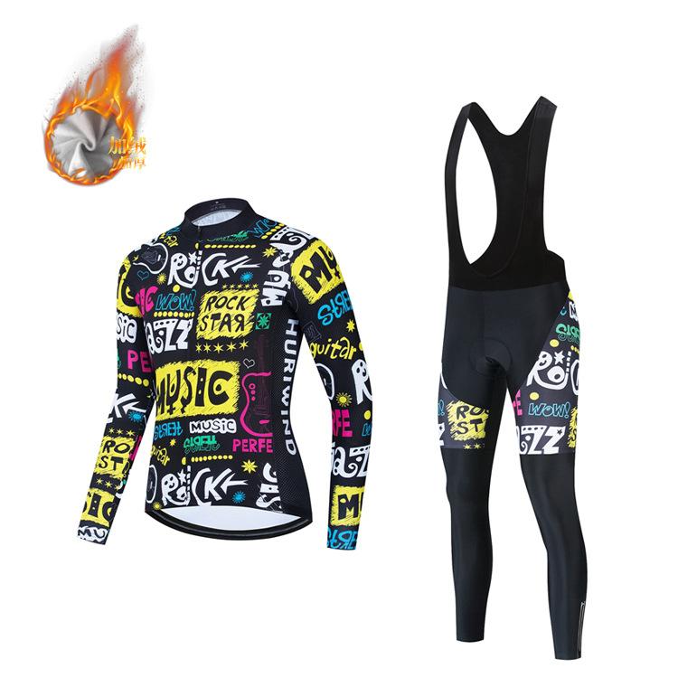 2026 Fall/Winter Fleece Warm Long-Sleeved Cycling Suit Set XXXL
2026 Fall/Winter Fleece Warm Long-Sleeved Cycling Suit Set XXXL