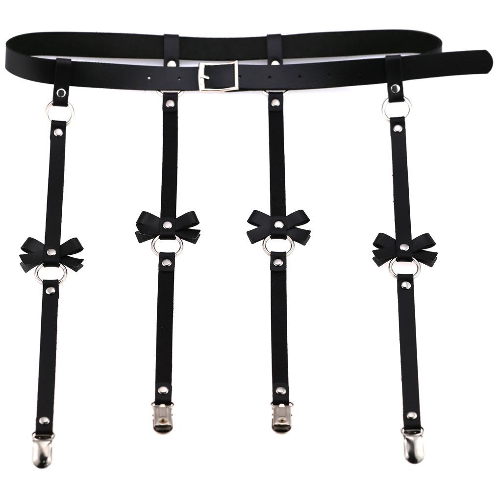 Leather Body Harness For Women High Waist Suspender Belt Garter Belt Stockings Bondage Leg Sexy Pastel Goth Garters Waistband 1PC
Leather Body Harness For Women High Waist Suspender Belt Garter Belt Stockings Bondage Leg Sexy Pastel Goth Garters Waistband 1PC