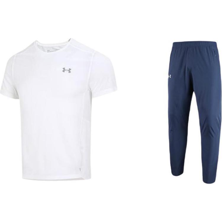 Under Armour Однотонный цветной логотип, быстросохнущий дышащий повседневный спортивный костюм, мужские костюмы 1369743-100+22500706-408 L
Under Armour Однотонный цветной логотип, быстросохнущий дышащий повседневный спортивный костюм, мужские костюмы 1369743-100+22500706-408 L