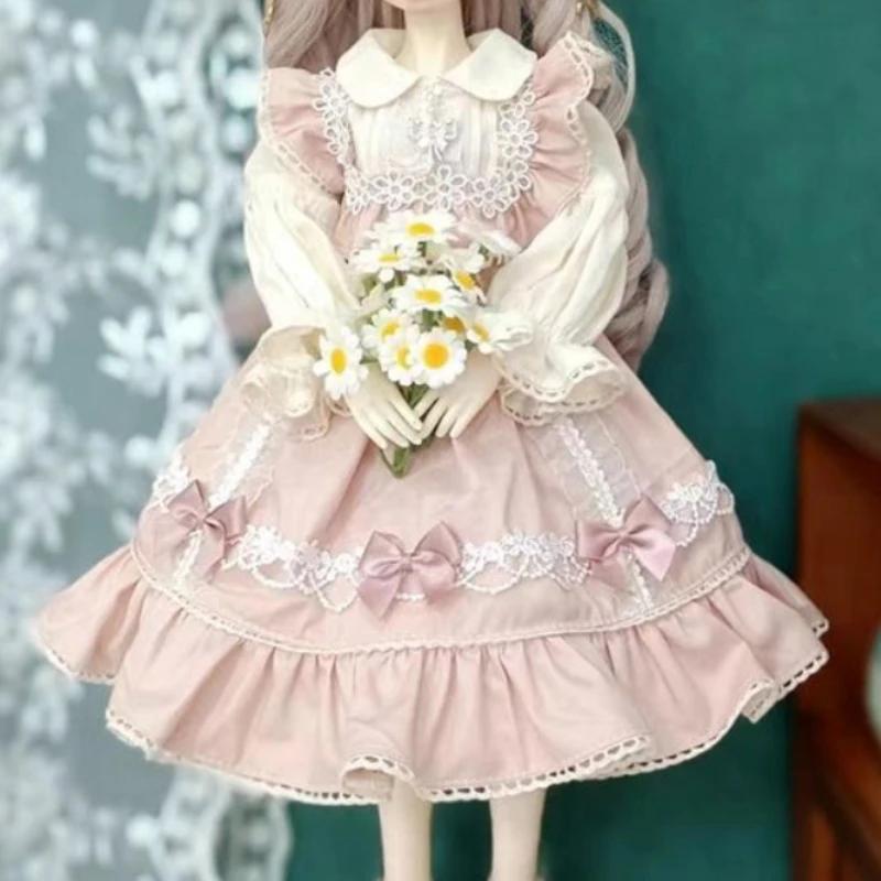 60/45/30cm Doll s Clothes Pink Clothing for 1/3 1/4 1/6 Bjd Doll Skirt+Hair Dress Up Toys Play House Doll Accessories,no Doll 1-4 size
60/45/30cm Doll s Clothes Pink Clothing for 1/3 1/4 1/6 Bjd Doll Skirt+Hair Dress Up Toys Play House Doll Accessories,no Doll 1-4 size