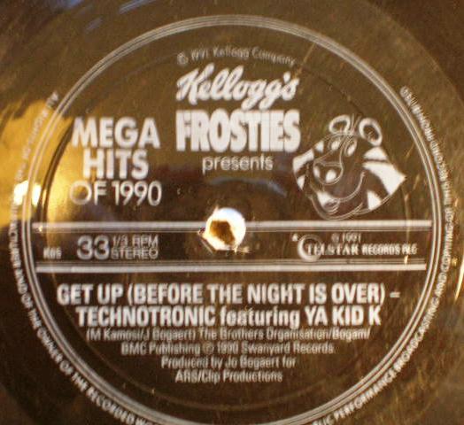 7inch Record TECHNOTRONIC YA KID K Get Up Before The Night Is Over K05 Kelloggs 1991 UK Pop Used
7inch Record TECHNOTRONIC YA KID K Get Up Before The Night Is Over K05 Kelloggs 1991 UK Pop Used