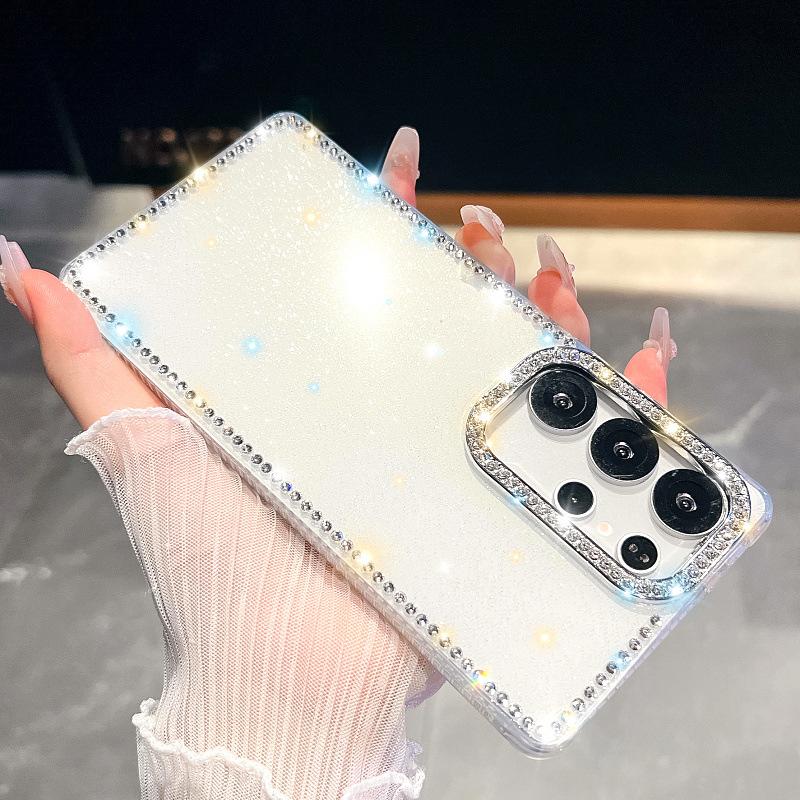 Suitable for Samsung S25 Mobile Phone Case A15 Flash Powder Transparent Edge Diamond A55 Luxury Laser Star S24 Protective Case 365G A55 5G
Suitable for Samsung S25 Mobile Phone Case A15 Flash Powder Transparent Edge Diamond A55 Luxury Laser Star S24 Protective Case 365G A55 5G