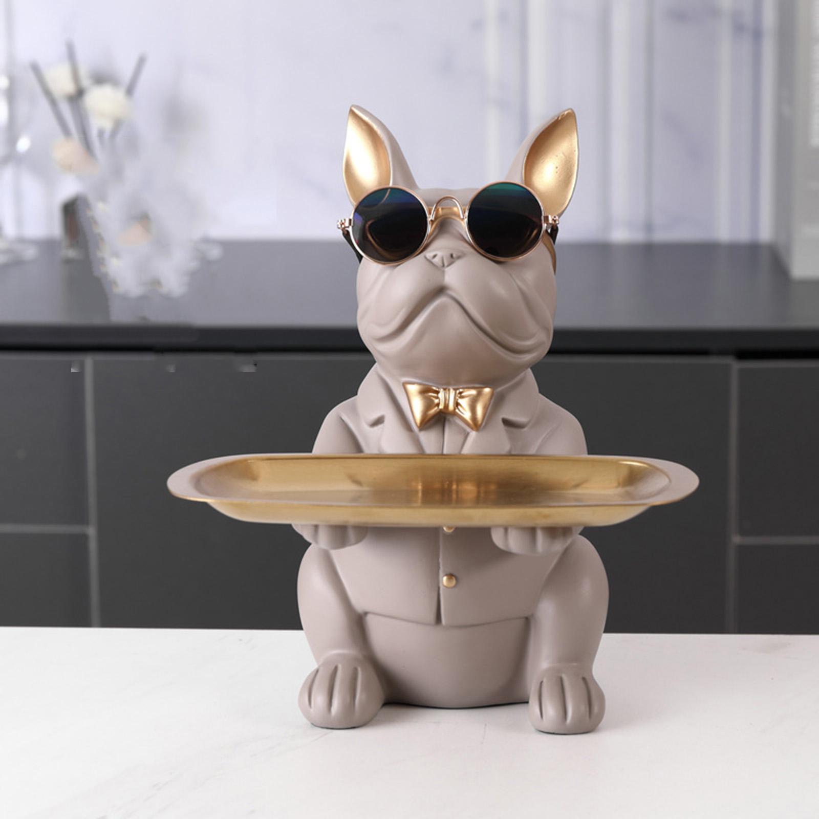 Bulldogs Statue And Tray Shaped Abstract Art Decorative Piece one size бежевый
Bulldogs Statue And Tray Shaped Abstract Art Decorative Piece one size бежевый
