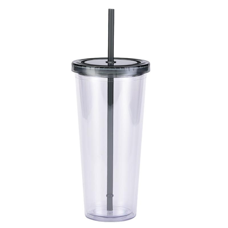24Oz Plastic Straw Cup Creative Transparent Cold Drink Cup With Lid Can Be Fixed Printing Color Water Cup 601-700ml
24Oz Plastic Straw Cup Creative Transparent Cold Drink Cup With Lid Can Be Fixed Printing Color Water Cup 601-700ml