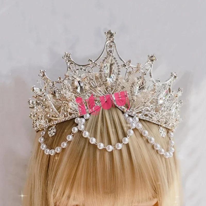 Handmade Lolita KC Apollo Sun Crown Church Angel Gorgeous Crystal Pearl Tassels Wedding Crown Tiara for Women Princess Headpiece
Handmade Lolita KC Apollo Sun Crown Church Angel Gorgeous Crystal Pearl Tassels Wedding Crown Tiara for Women Princess Headpiece