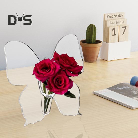 2 Pcs Butterfly Vase Clear Acrylic Flower Vase Tabletop Decoration Butterfly Vase for Living Room Bedroom Dining Room Office Decor 2pcs
2 Pcs Butterfly Vase Clear Acrylic Flower Vase Tabletop Decoration Butterfly Vase for Living Room Bedroom Dining Room Office Decor 2pcs