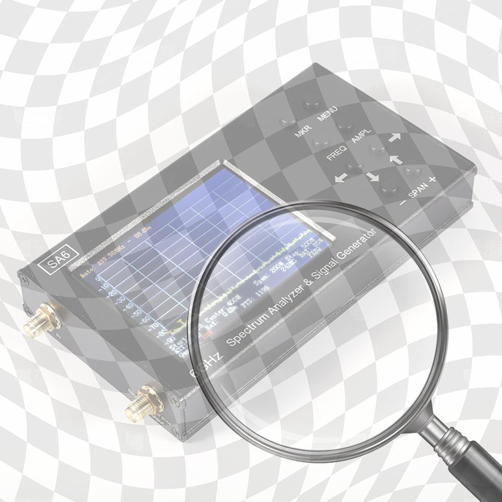 SA6 Handheld Spectrum Analyzer Multifunction Portable Wireless Tester 3.2 Inch Touched Screen Tester for Precision Measurement China Mainland
SA6 Handheld Spectrum Analyzer Multifunction Portable Wireless Tester 3.2 Inch Touched Screen Tester for Precision Measurement China Mainland