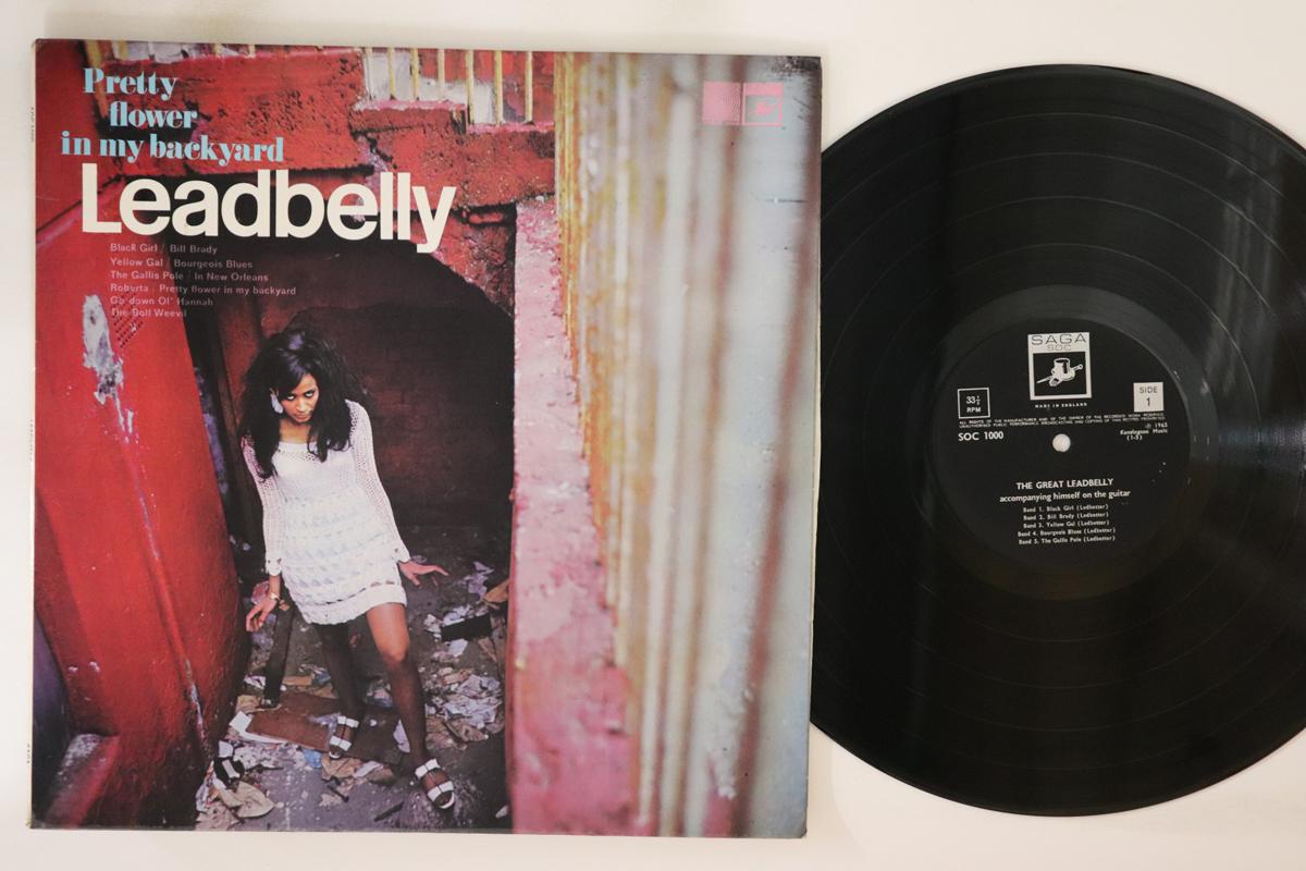 LP Record LEADBELLY Pretty Flower In My Backyard SOC1000 SAGA SOC 1965 UK Blues Used
LP Record LEADBELLY Pretty Flower In My Backyard SOC1000 SAGA SOC 1965 UK Blues Used