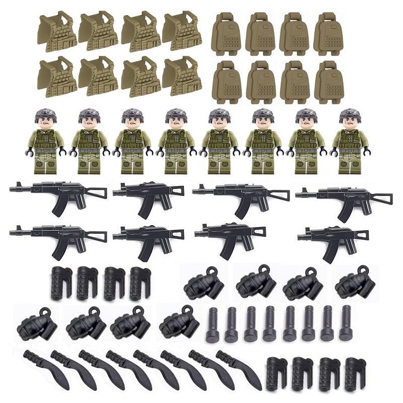 8PCS/lots Specia Force Soldiers SWAT Weapon Building Blocks Kit Bricks Набори Модель Дитячі іграшки
8PCS/lots Specia Force Soldiers SWAT Weapon Building Blocks Kit Bricks Набори Модель Дитячі іграшки