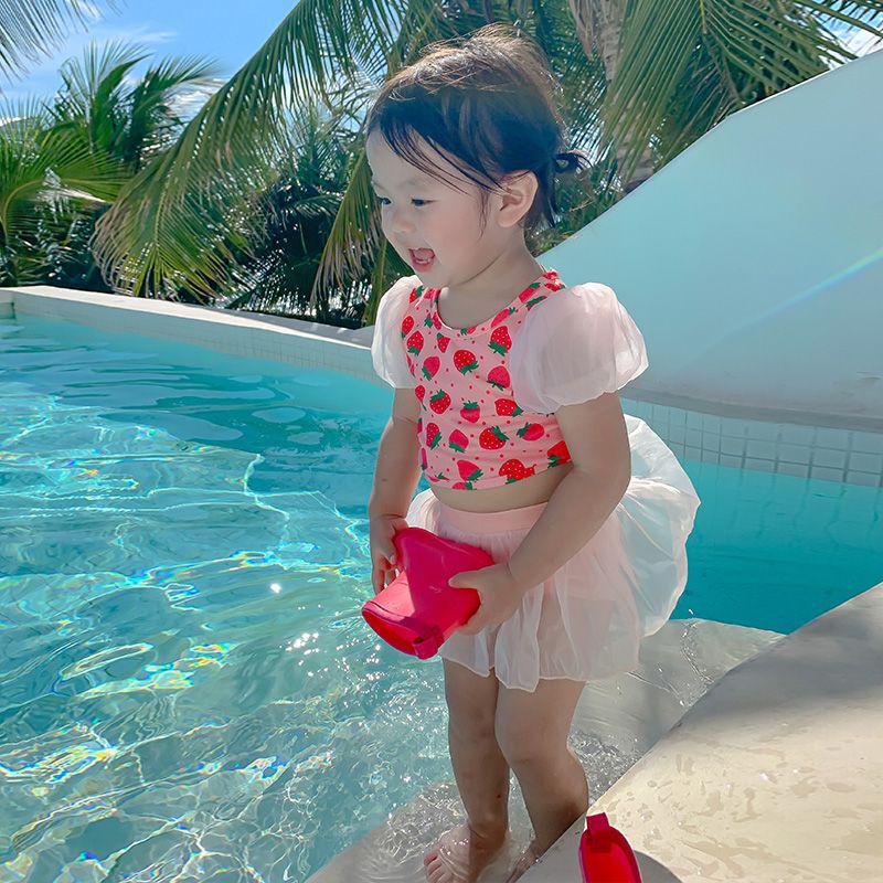 Infant Girls Princess Swimsuit Set: Cute, Quick-Drying, Sun-Protected for Summer 100 (Height 90cm)
Infant Girls Princess Swimsuit Set: Cute, Quick-Drying, Sun-Protected for Summer 100 (Height 90cm)