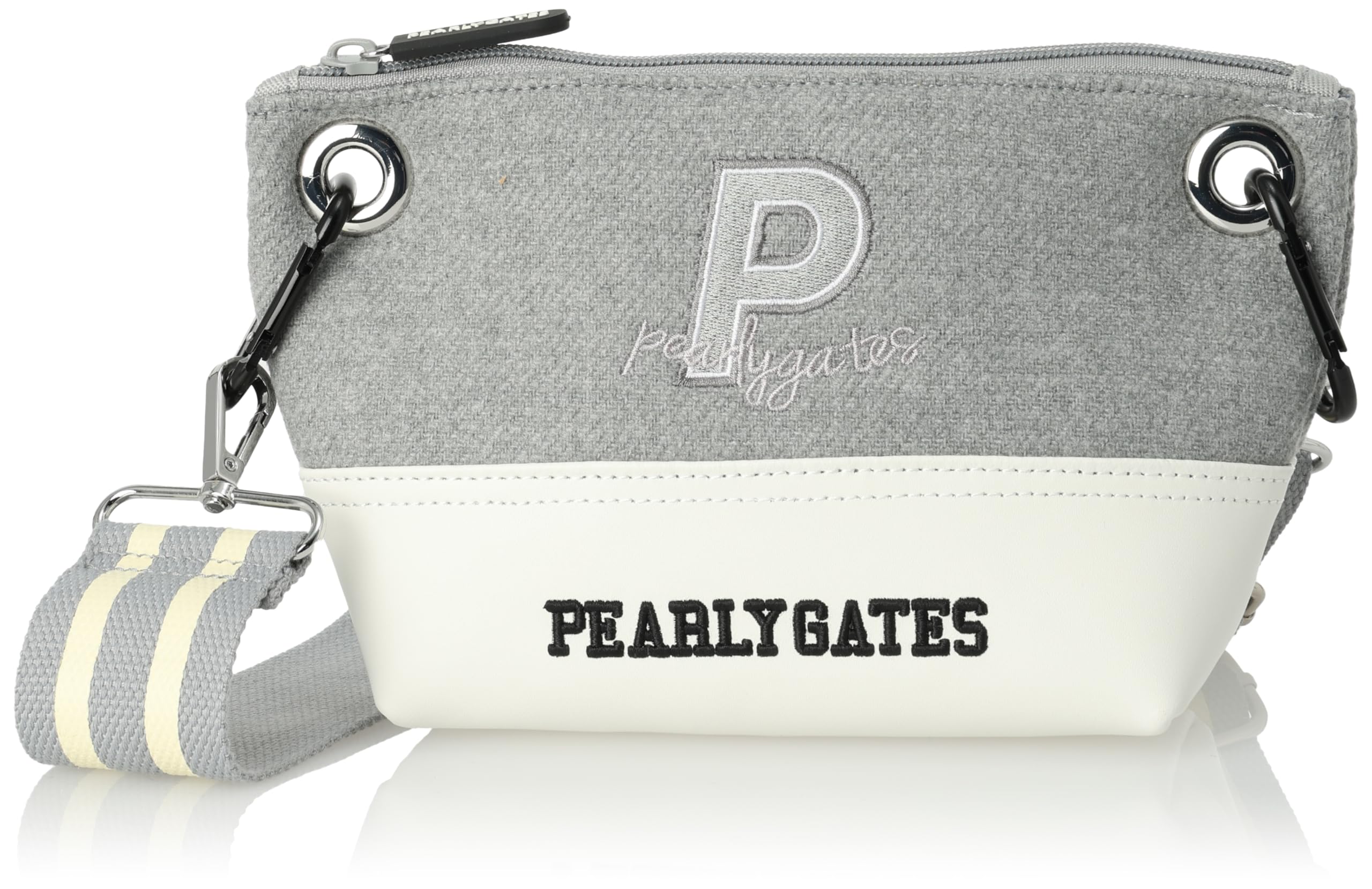 PEARLY GATES Unisex College Patch Multi-Pouch 053-4184001 020Gray FR
PEARLY GATES Unisex College Patch Multi-Pouch 053-4184001 020Gray FR