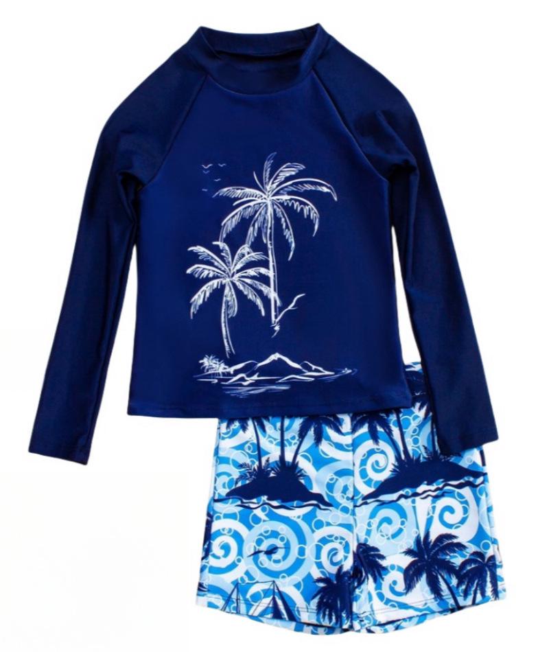 Раздельный купальник с длинным рукавом для мальчиков - Защита от солнца для детей 130
Раздельный купальник с длинным рукавом для мальчиков - Защита от солнца для детей 130