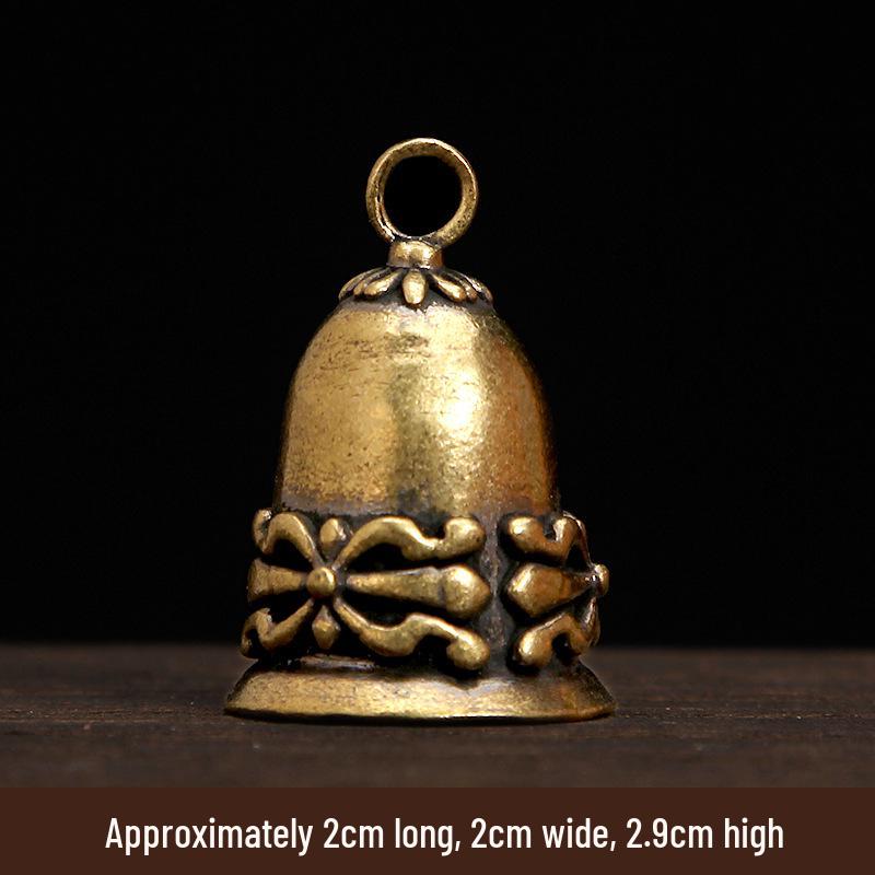 Brass Bell Heart Sutra Keychain with Hundred Beasts and Blessings Pendant
Brass Bell Heart Sutra Keychain with Hundred Beasts and Blessings Pendant