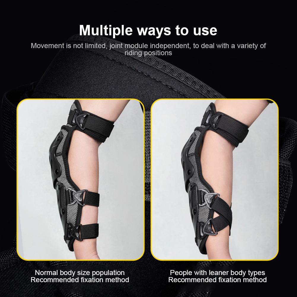 Riding Elbow Guard Breathable Motorcycle Protection Knee PP Racing Knee Pads Motorcycle Elbow Protector for MTB Riding Off-Road
Riding Elbow Guard Breathable Motorcycle Protection Knee PP Racing Knee Pads Motorcycle Elbow Protector for MTB Riding Off-Road
