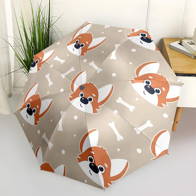 1pc Corgi pattern Automatic Folding Umbrella. Portable collapsible design, Best birthday festival gift yy250924137
1pc Corgi pattern Automatic Folding Umbrella. Portable collapsible design, Best birthday festival gift yy250924137