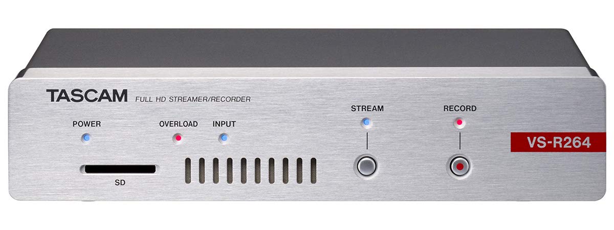TASCAM Full HD Live Streaming AV Over IP Distribution Equipment Live Distribution Youtube Recording VS-R264 Encoder/Decoder
TASCAM Full HD Live Streaming AV Over IP Distribution Equipment Live Distribution Youtube Recording VS-R264 Encoder/Decoder