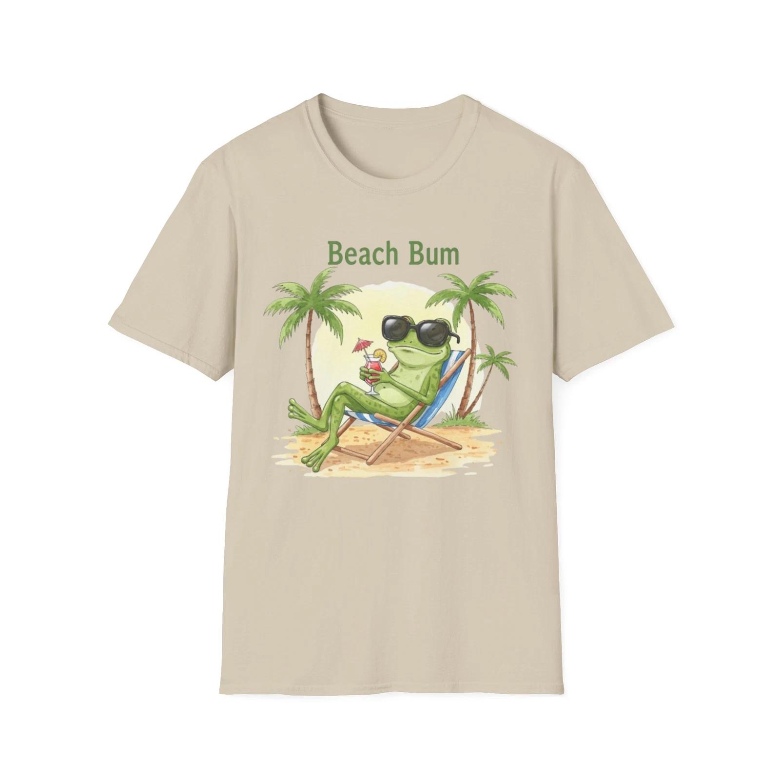 Beach Bum Frog T shirt, Tropical Frog Tee, Vacation Shirt, Summer Beachwear M
Beach Bum Frog T shirt, Tropical Frog Tee, Vacation Shirt, Summer Beachwear M