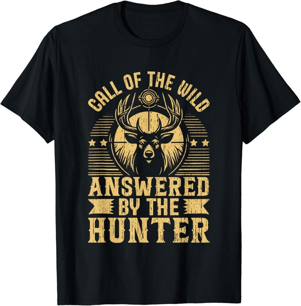 Call of the Wild answered by the Hunter Hunting Gift Unisex T-Shirt S
Call of the Wild answered by the Hunter Hunting Gift Unisex T-Shirt S