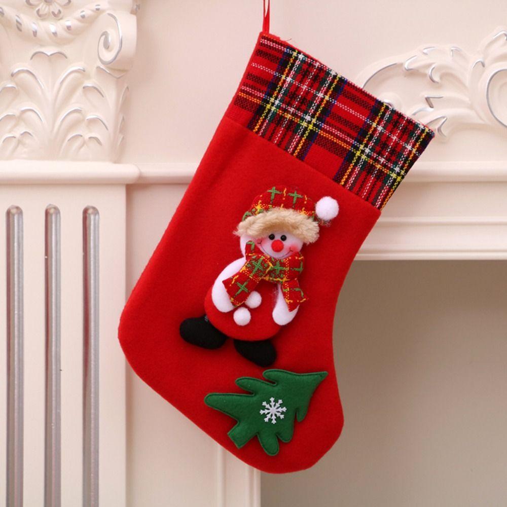 New Santa Elk Christmas Socks Party Supplies Tree Pendant Christmas Hanging Stocking Xmas Gifts Bag Small Xmas Tree Ornaments -
New Santa Elk Christmas Socks Party Supplies Tree Pendant Christmas Hanging Stocking Xmas Gifts Bag Small Xmas Tree Ornaments -