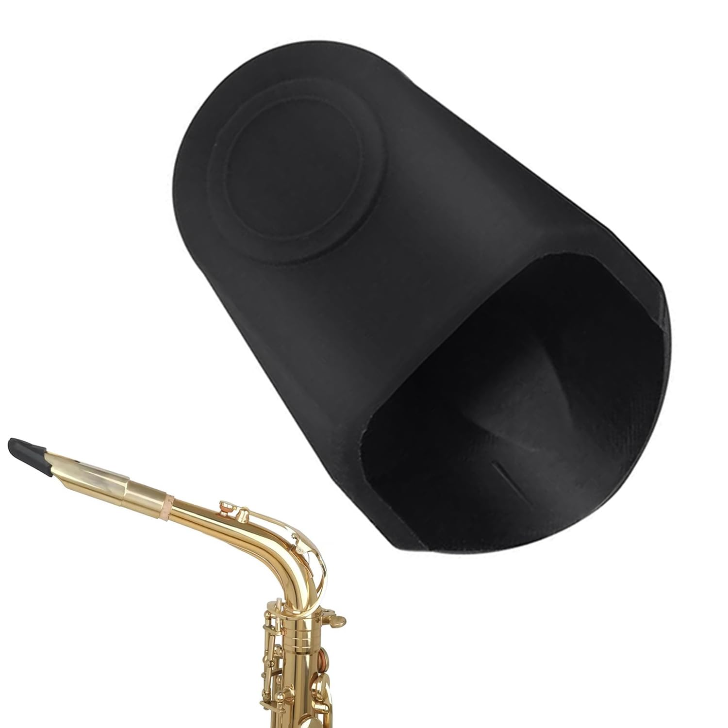 ChasCoCo Mouthpiece Cap Rubber Protector Cover Clarinet Saxophone Protective Cover Lightweight Compact Portable Compatible (Black)
ChasCoCo Mouthpiece Cap Rubber Protector Cover Clarinet Saxophone Protective Cover Lightweight Compact Portable Compatible (Black)