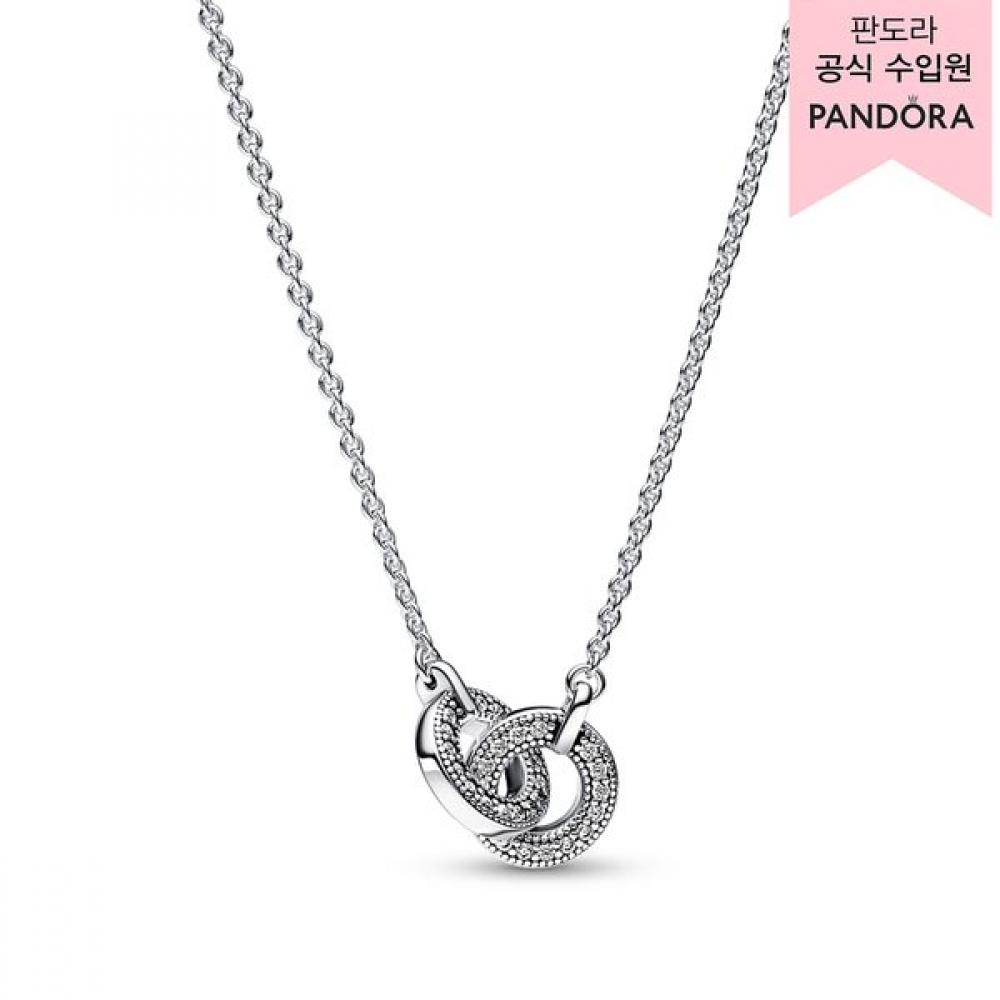 Pandora Signature Intertwined Pav Pendant Necklace 392736c01 Single option
Pandora Signature Intertwined Pav Pendant Necklace 392736c01 Single option