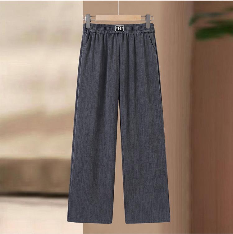 2026 Women s Summer High Waist Slimming Wide-Leg Pants - Loose, Thin, Casual, Straight-Leg for Petite and Mom Styles XL for 120-130 lbs серый
2026 Women s Summer High Waist Slimming Wide-Leg Pants - Loose, Thin, Casual, Straight-Leg for Petite and Mom Styles XL for 120-130 lbs серый