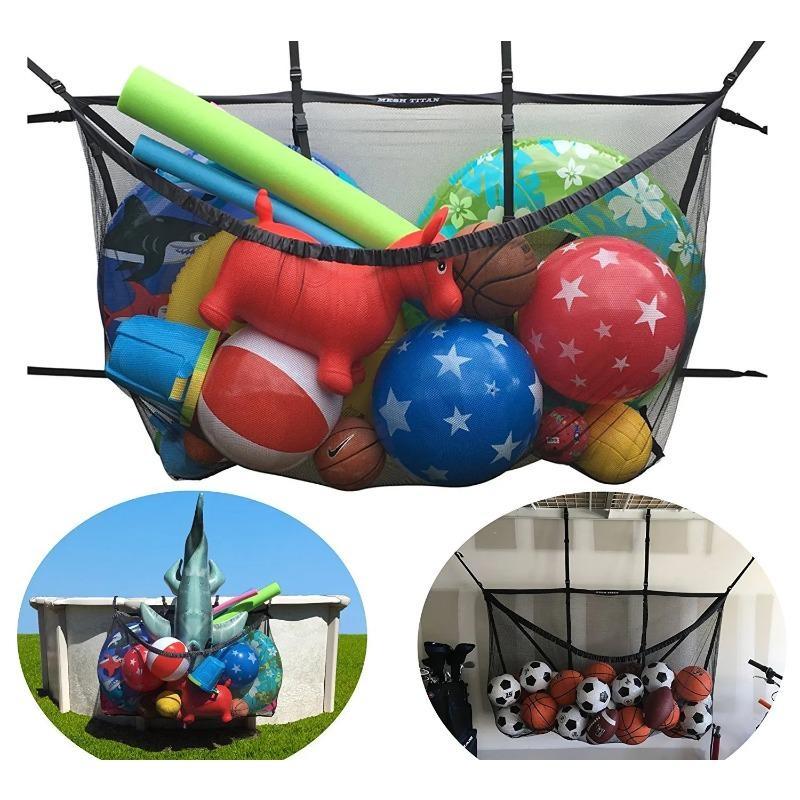 Large-capacity Swimming Pool Toy Storage Hanging Bag Nylon Mesh Drainage Mesh Bag Water Inflatable Toy Collection Mesh Bag
Large-capacity Swimming Pool Toy Storage Hanging Bag Nylon Mesh Drainage Mesh Bag Water Inflatable Toy Collection Mesh Bag