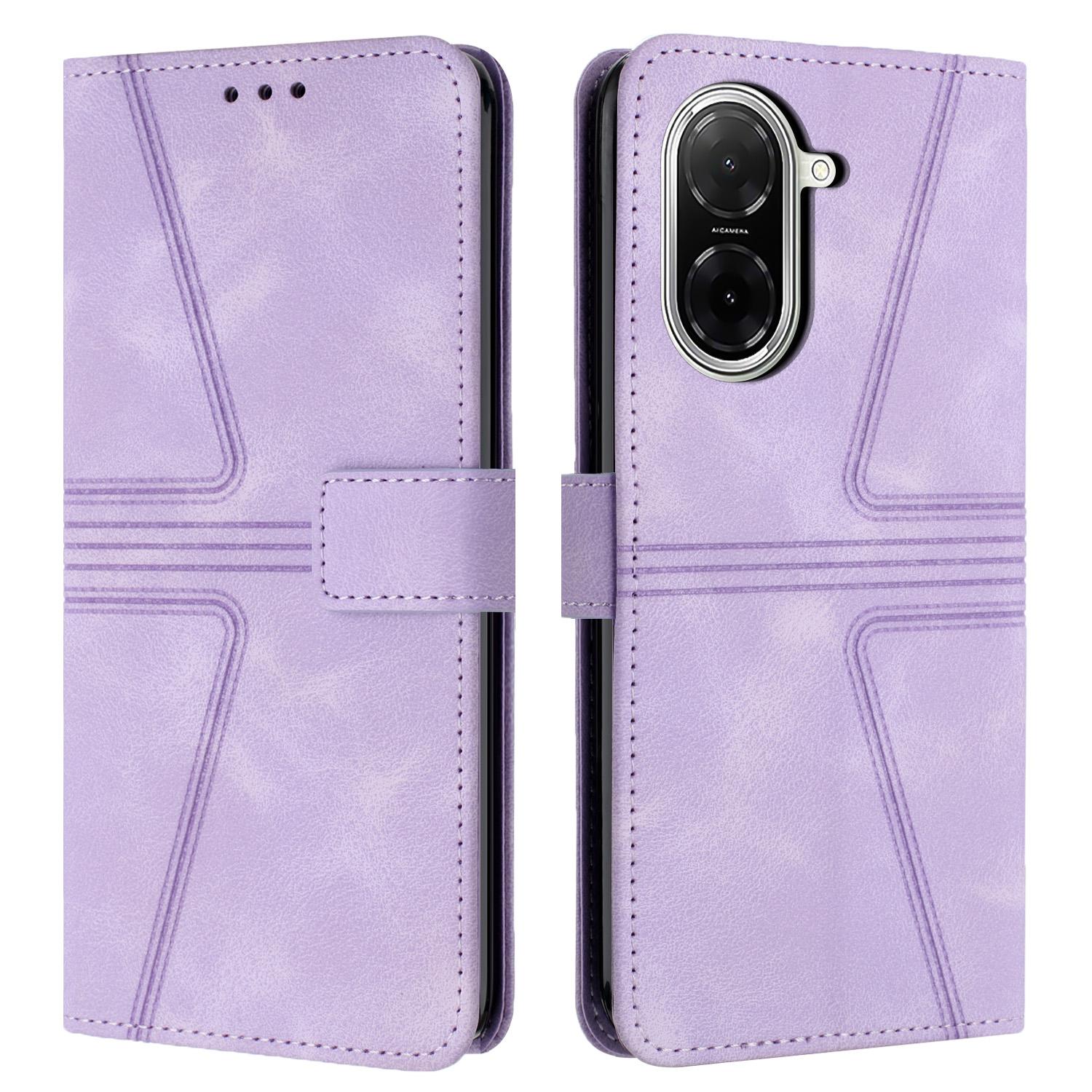For Xiaomi Redmi A5 4G (171.7mm) Case Triangle Imprinted Anti-Scratch Phone Wallet Cover Purple
For Xiaomi Redmi A5 4G (171.7mm) Case Triangle Imprinted Anti-Scratch Phone Wallet Cover Purple