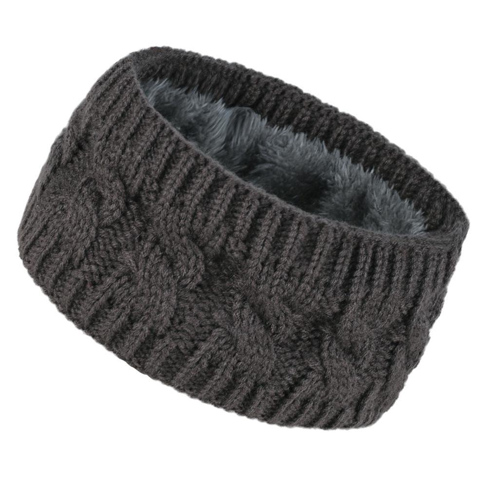 Жіноча зимова оксамитова в язана пов язка на голову: Кручені вовняні, теплі спортивні навушники для Європи та Америки темно-сірий
Жіноча зимова оксамитова в язана пов язка на голову: Кручені вовняні, теплі спортивні навушники для Європи та Америки темно-сірий