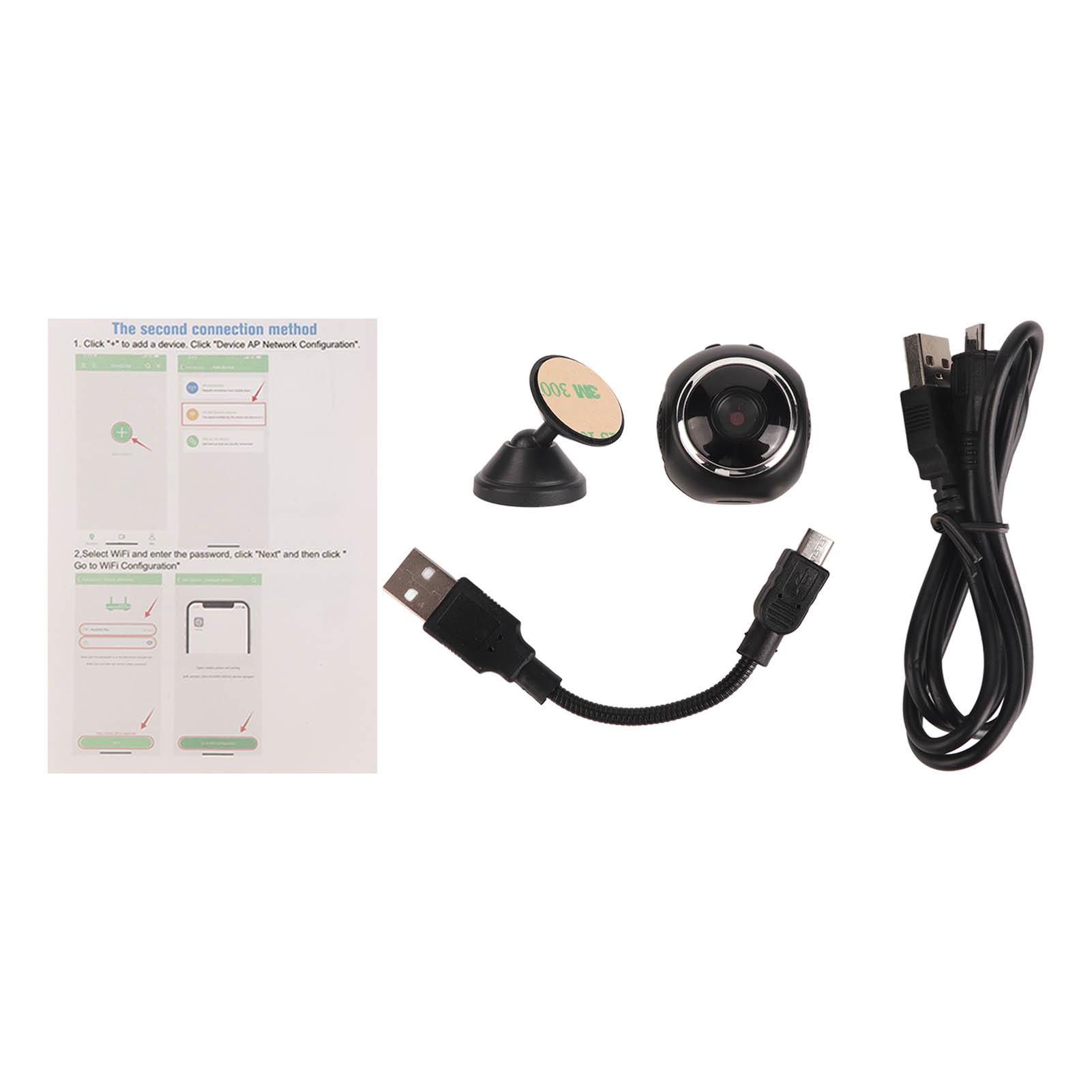 Wireless Camera 1080P WiFi Mini Recording Camera High Definition for Security Home
Wireless Camera 1080P WiFi Mini Recording Camera High Definition for Security Home