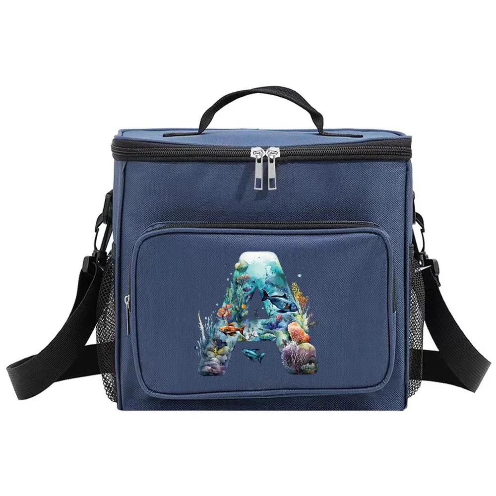 Insulated Bags Shoulder Lunch Bag Portable Waterproof Cooler Box Thermal Organizer Handbag for Men and Women Fish Letter Pattern
Insulated Bags Shoulder Lunch Bag Portable Waterproof Cooler Box Thermal Organizer Handbag for Men and Women Fish Letter Pattern