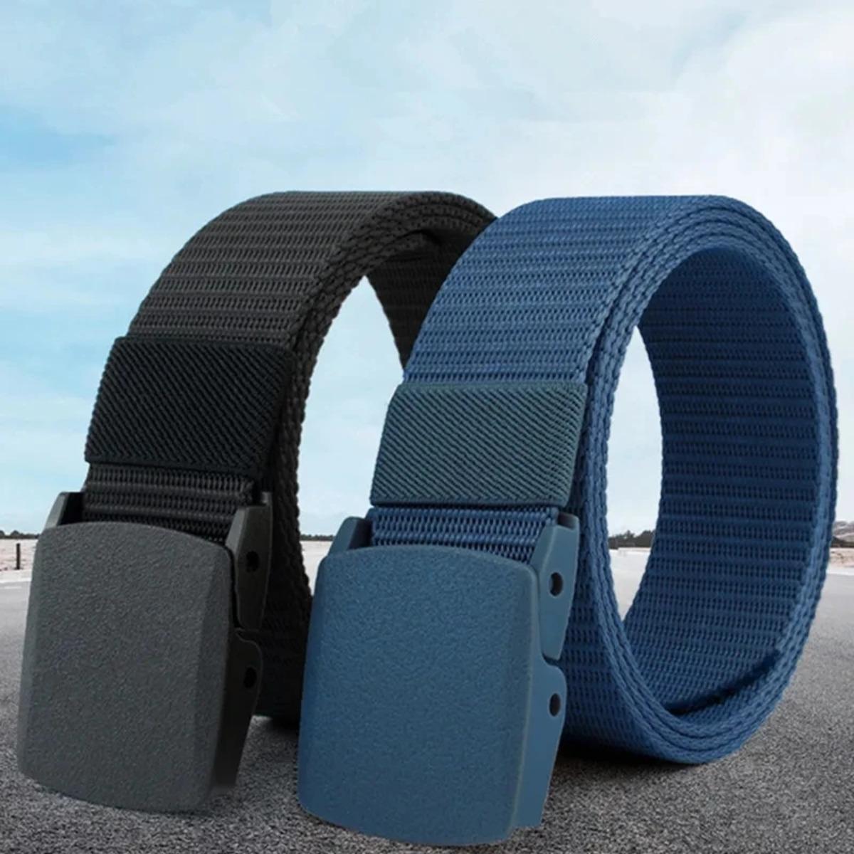 Men Belts Fashion Unisex Jeans Belts Adjustable Belt Men Outdoor Travel Tactical Waist Belt with Plastic Buckle for Pants 120cm 120cm
Men Belts Fashion Unisex Jeans Belts Adjustable Belt Men Outdoor Travel Tactical Waist Belt with Plastic Buckle for Pants 120cm 120cm