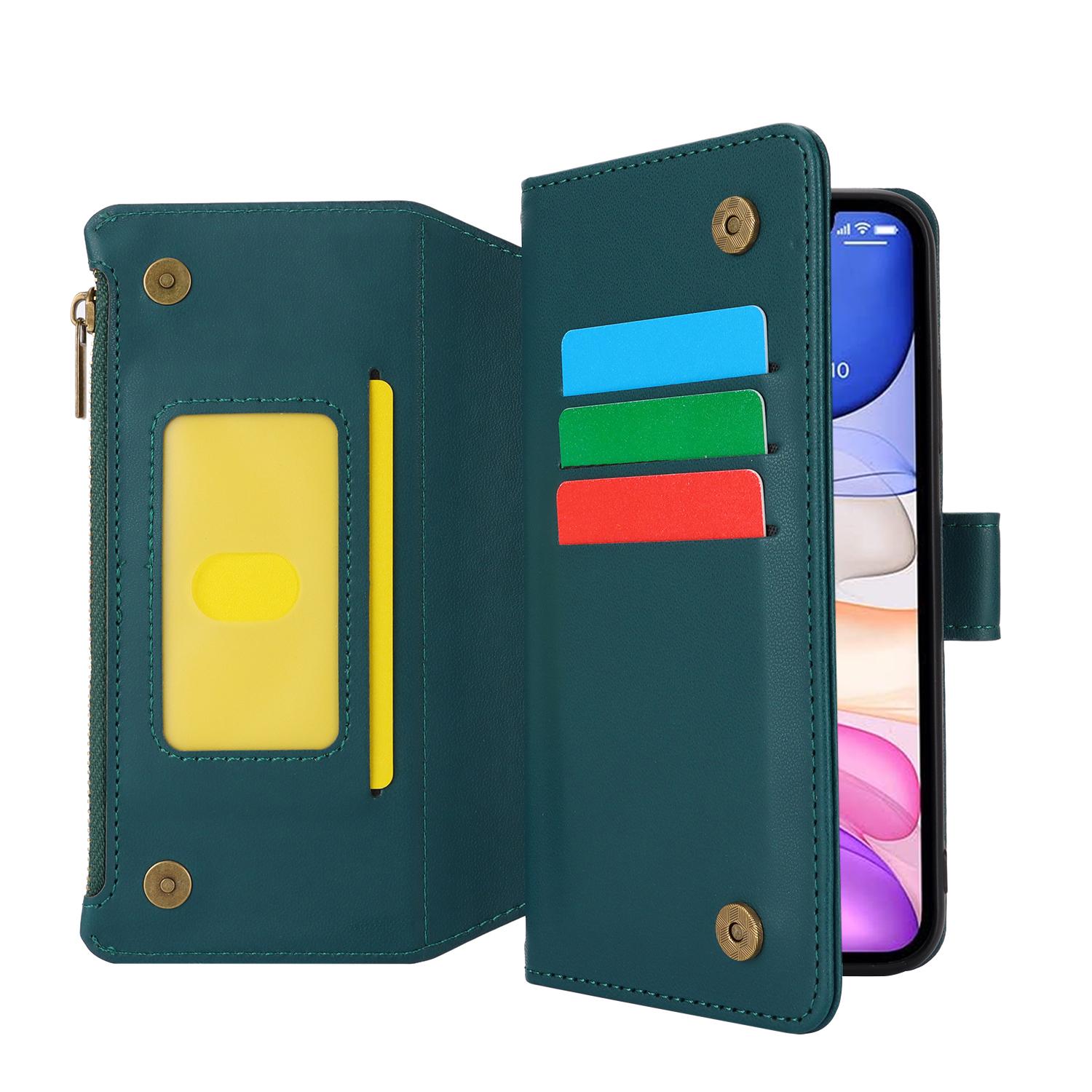 Cell Phone Case for iPhone 11 Card Slots PU Leather Cover with Zipper Pocket Dark Purple
Cell Phone Case for iPhone 11 Card Slots PU Leather Cover with Zipper Pocket Dark Purple