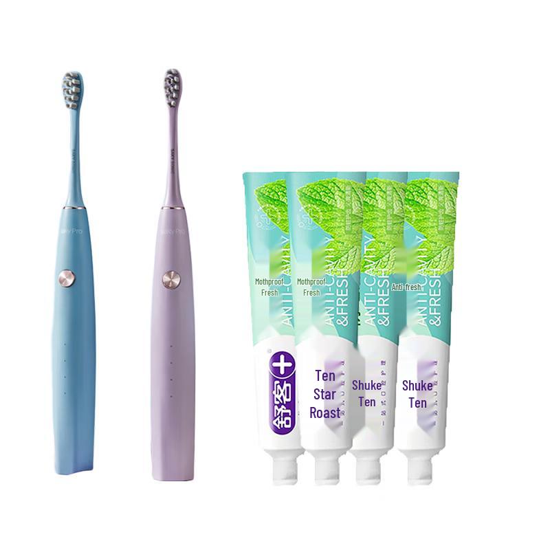 Saky Glaze Electric Toothbrush & Toothpaste Family Set
Saky Glaze Electric Toothbrush & Toothpaste Family Set