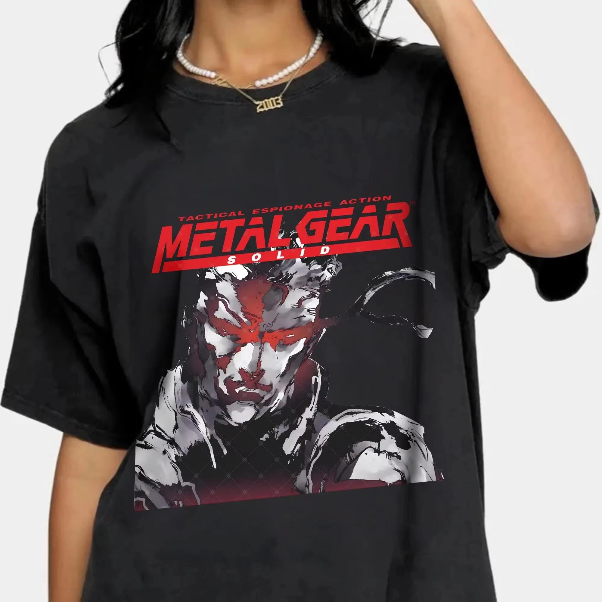 Футболки Metal Gear Solid для унисекс Смешная футболка Metal Gear Летняя футболка с коротким рукавом Мужская женская футболка Родитель ребенок Взрослые Дети 4XL
Футболки Metal Gear Solid для унисекс Смешная футболка Metal Gear Летняя футболка с коротким рукавом Мужская женская футболка Родитель ребенок Взрослые Дети 4XL