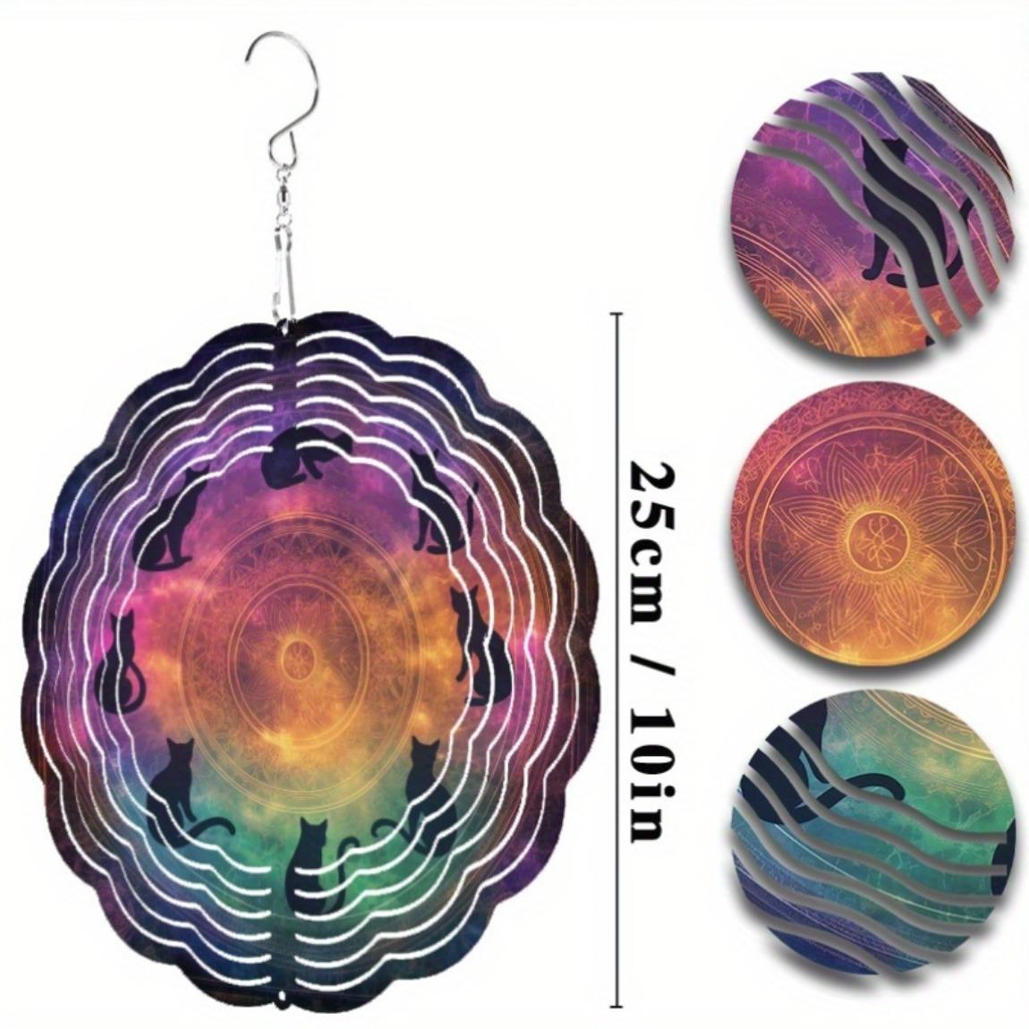 10-дюймовый подвесной колокольчик ветра, духовный дизайн с крючком 360°, украшение для сада и двора на все сезоны, декор для улицы в стиле натурального ландшафта 01A
10-дюймовый подвесной колокольчик ветра, духовный дизайн с крючком 360°, украшение для сада и двора на все сезоны, декор для улицы в стиле натурального ландшафта 01A