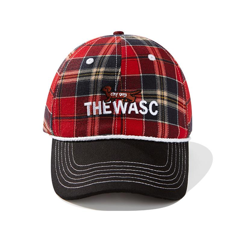 Vintage Plaid Stripe Embroidery Puppy Baseball Cap Female Soft Top Deepens Big Head Circumference Hip Hop Cap Male Tide Adjustable
Vintage Plaid Stripe Embroidery Puppy Baseball Cap Female Soft Top Deepens Big Head Circumference Hip Hop Cap Male Tide Adjustable