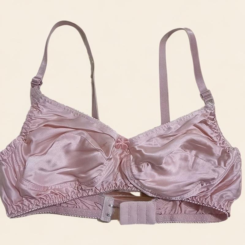 Cross-Border Ultra-Thin Mulberry Silk Wireless Bra for Women - Comfortable Silk BC Cup Unrestrained Fit 36/80B/C
Cross-Border Ultra-Thin Mulberry Silk Wireless Bra for Women - Comfortable Silk BC Cup Unrestrained Fit 36/80B/C