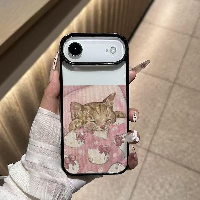 Black Frame Acrylic Cat Bow Case for Apple 17 Pro Max/17/17 Pro/17 Air/16 Apple 14
Black Frame Acrylic Cat Bow Case for Apple 17 Pro Max/17/17 Pro/17 Air/16 Apple 14