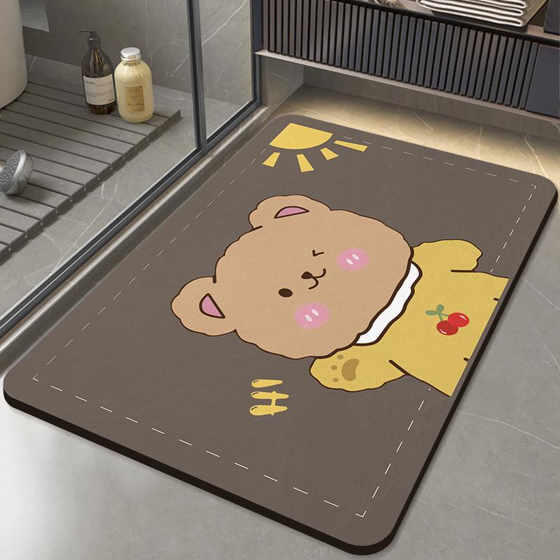 Диатомовая грязь для ванной комнаты, быстросохнущий мягкий коврик для пола, впитывающий влагу, нескользящий коврик для ног на дверь туалета 40*60cm
Диатомовая грязь для ванной комнаты, быстросохнущий мягкий коврик для пола, впитывающий влагу, нескользящий коврик для ног на дверь туалета 40*60cm