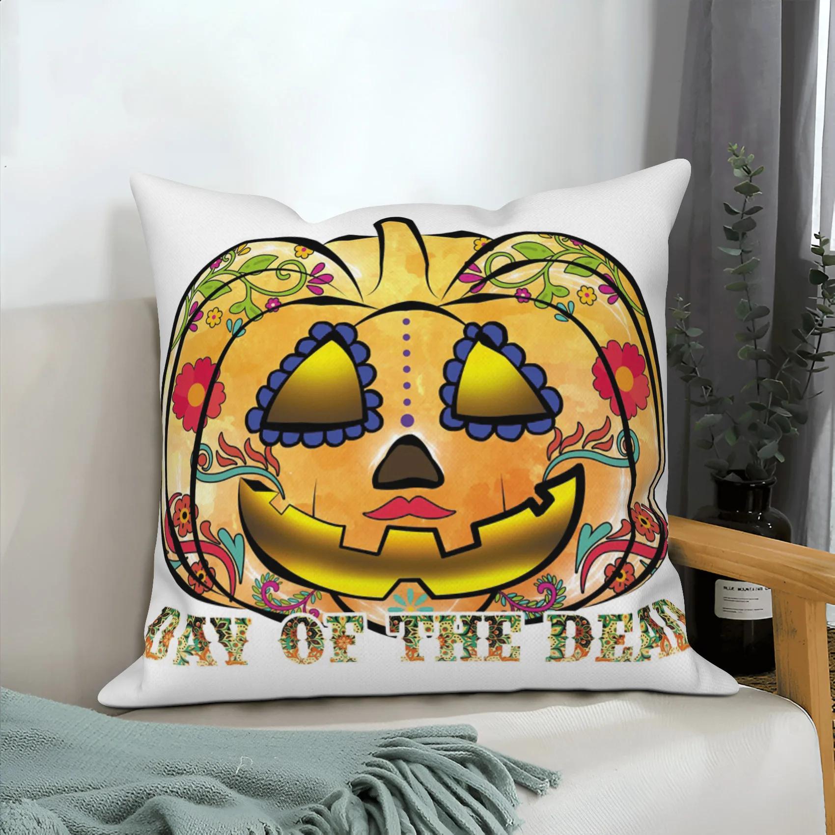 Halloween Horror Pumpkin Print Cushion Cover Home Living Room Sofa Decoration Square Pillow 30x30cm чорний
Halloween Horror Pumpkin Print Cushion Cover Home Living Room Sofa Decoration Square Pillow 30x30cm чорний