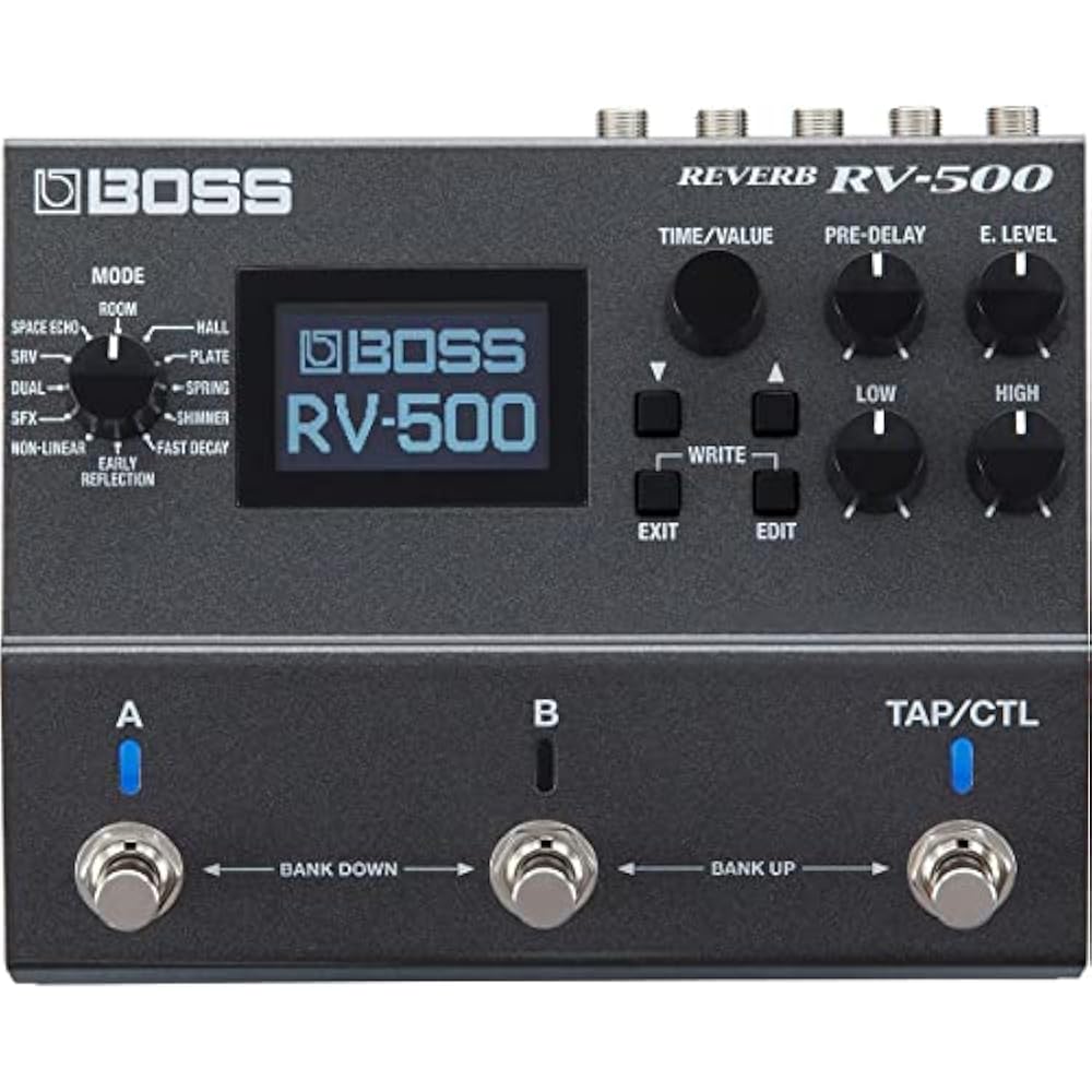 BOSS RV-500 ревербераторний ефект
BOSS RV-500 ревербераторний ефект