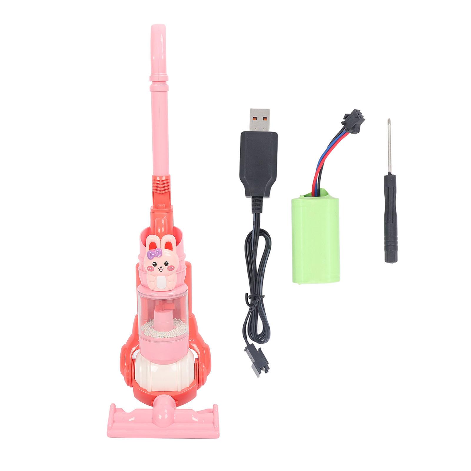 Electric Vacuum Cleaner Toy for Toddler USB Charging Cartoon Kids Playing Dust Cleaner with Sound
Electric Vacuum Cleaner Toy for Toddler USB Charging Cartoon Kids Playing Dust Cleaner with Sound