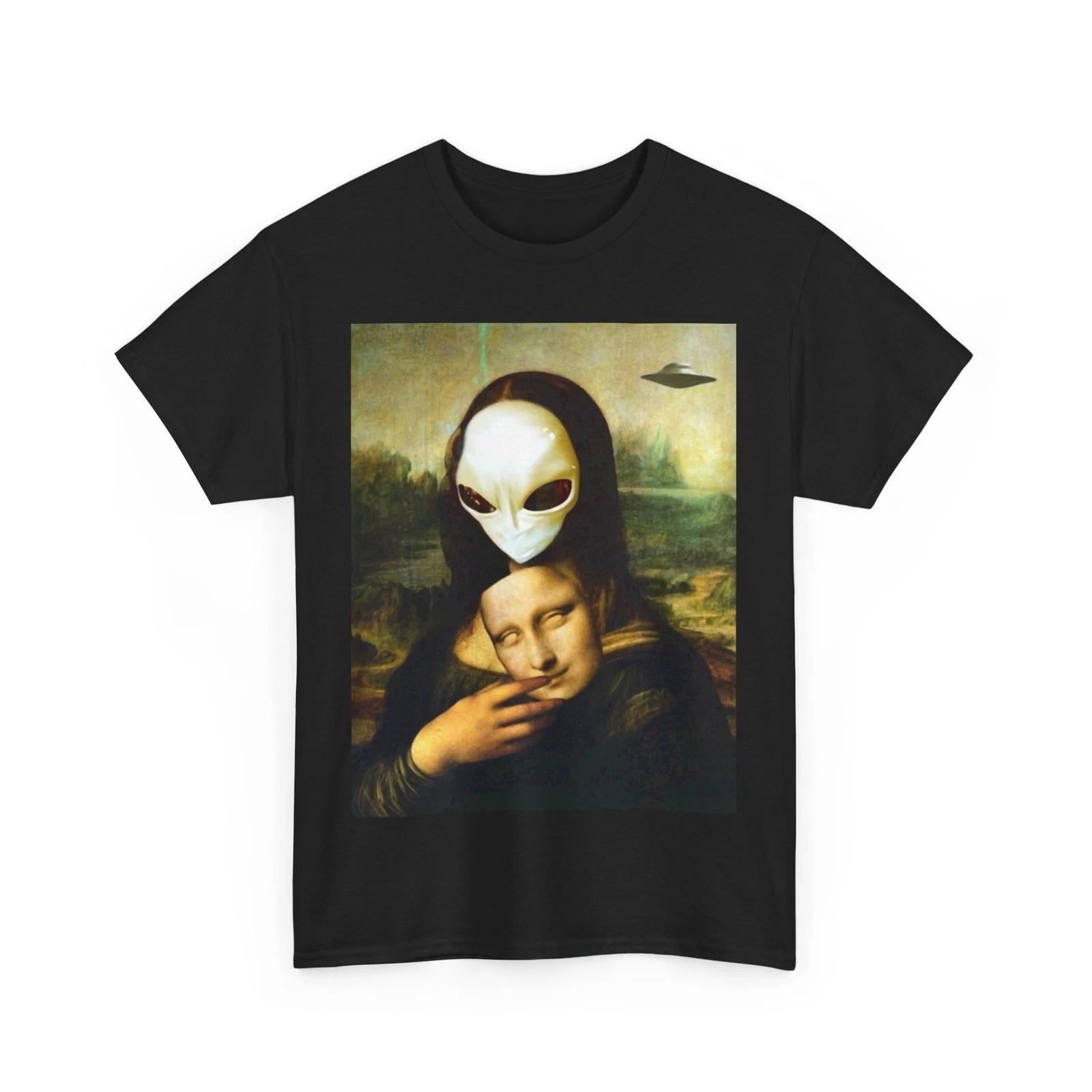 MONA LISA ANCIENT ALIEN UFO ART MASK TEE Tshirt FUNNY GIFT MEN WOMEN DOPE SHIRT S
MONA LISA ANCIENT ALIEN UFO ART MASK TEE Tshirt FUNNY GIFT MEN WOMEN DOPE SHIRT S