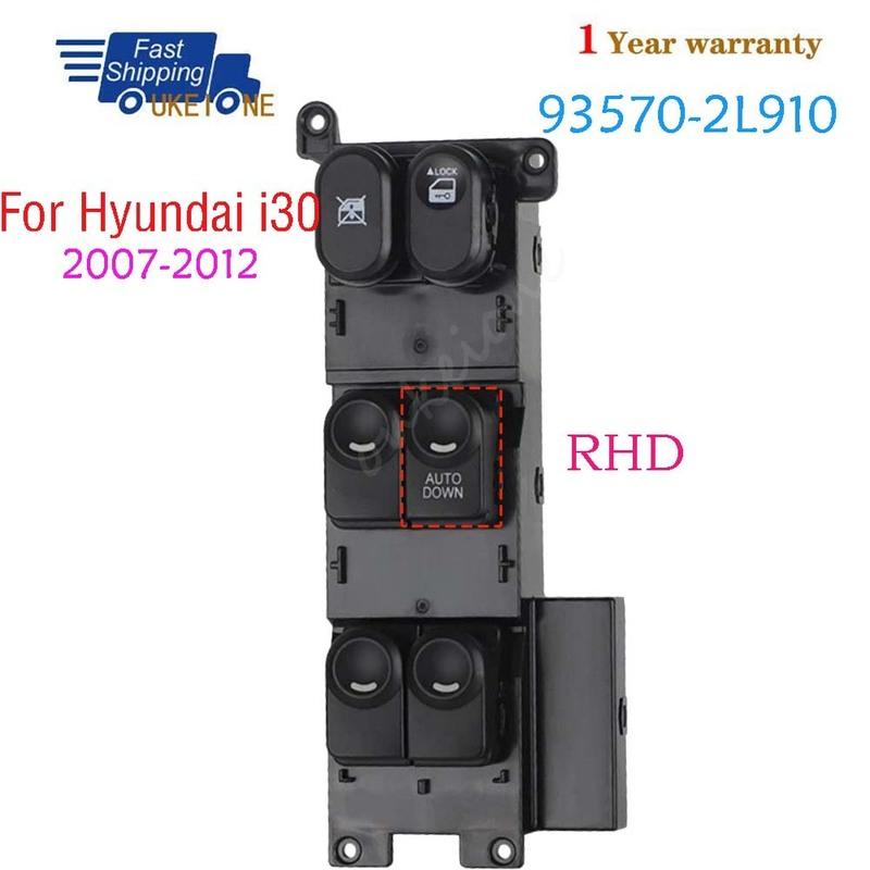 93570-2L910 For Hyundai i30 2007-2012 Front Right Master Driver Side Window Door Power Switch With AUTO DOWN Car Accessories
93570-2L910 For Hyundai i30 2007-2012 Front Right Master Driver Side Window Door Power Switch With AUTO DOWN Car Accessories
