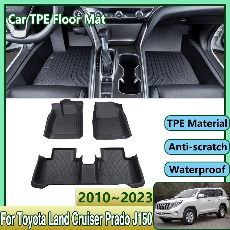Для Toyota Land Cruiser Prado 150 J150 2010 ~ 2023 Автомобильные коврики TPE Грязевой ковер Коврик для ног Полный комплект коврика
Для Toyota Land Cruiser Prado 150 J150 2010 ~ 2023 Автомобильные коврики TPE Грязевой ковер Коврик для ног Полный комплект коврика